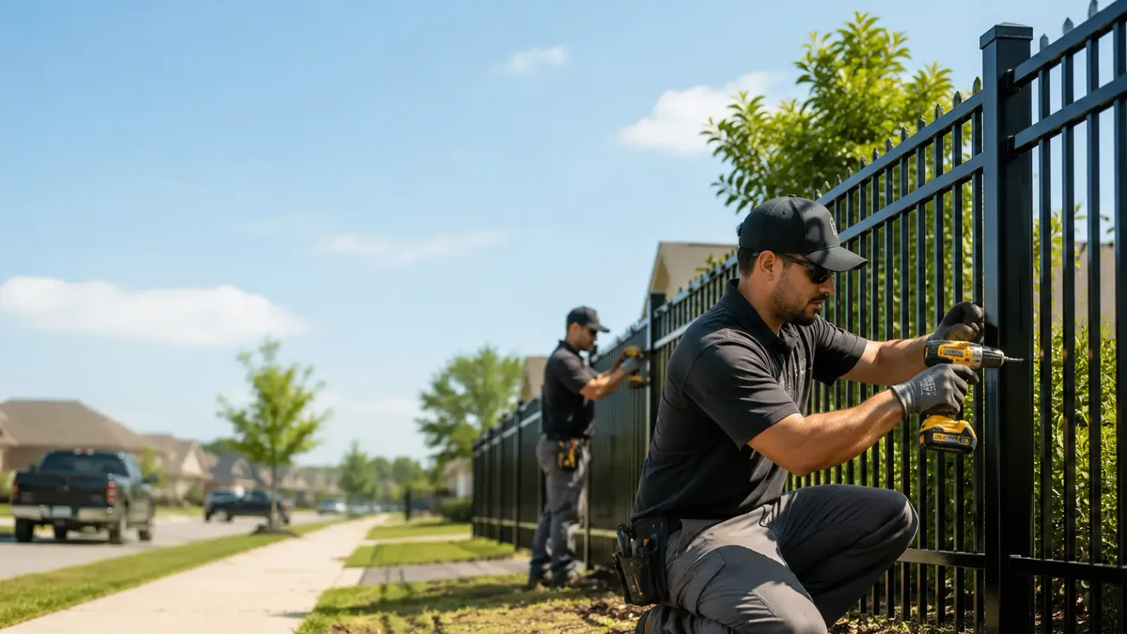 Metal Fence Installation in Summerville, GA